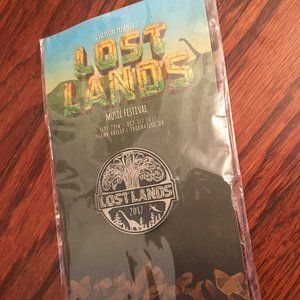 1st Annual Lost Lands Music Festival Pin - 2017